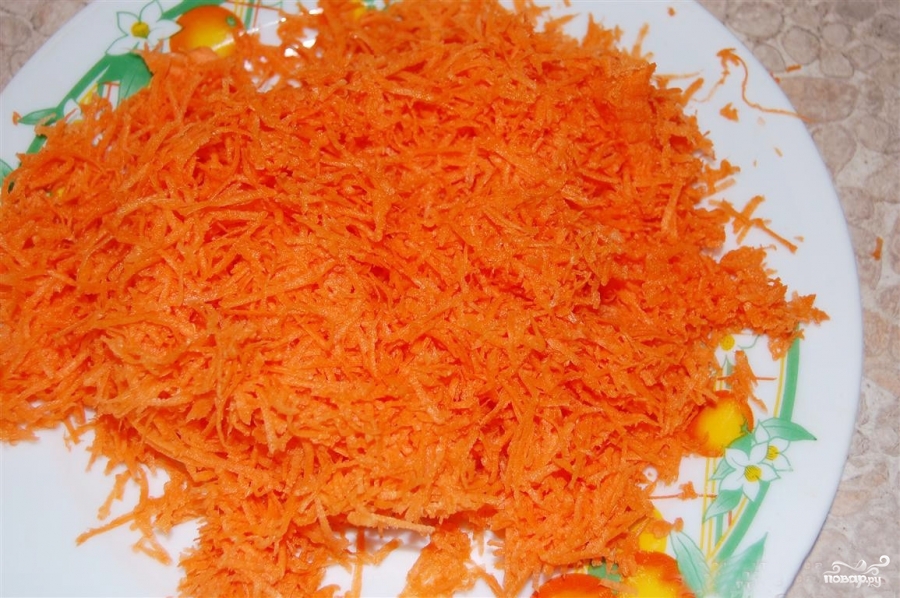 Рецепт Салат из моркови с сыром