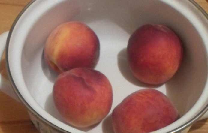 Рецепт Пюре из персика для грудничка