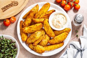 Молодая картошка в аэрогриле