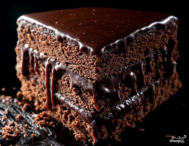 Рецепт Ромовый шоколадный торт "Мокко"