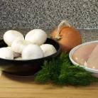 Рецепт Курица с грибным соусом