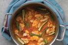 Овощи с рисом и специями