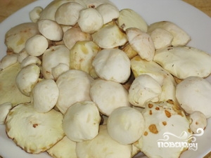 Рецепт Жареные маслята с картошкой