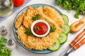 Стрипсы в аэрогриле