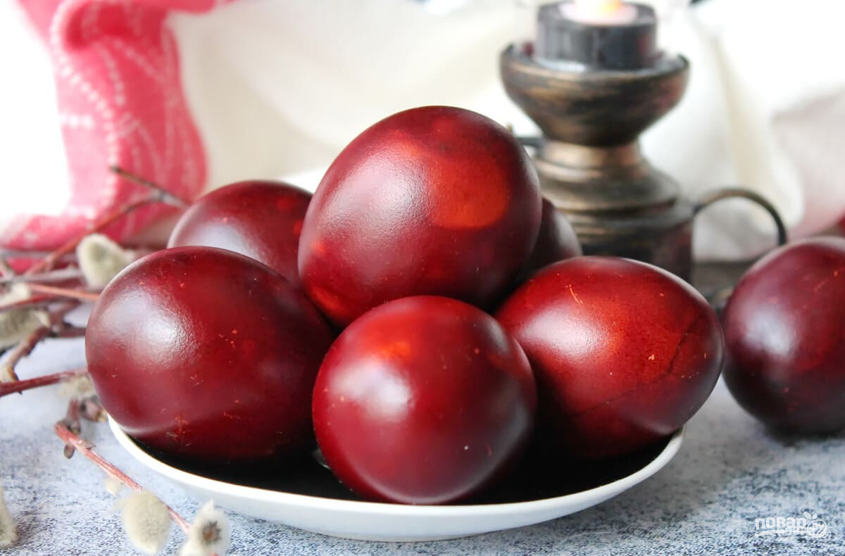 Яйца на Пасху