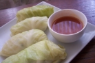 Рулет из рыбы с капустой