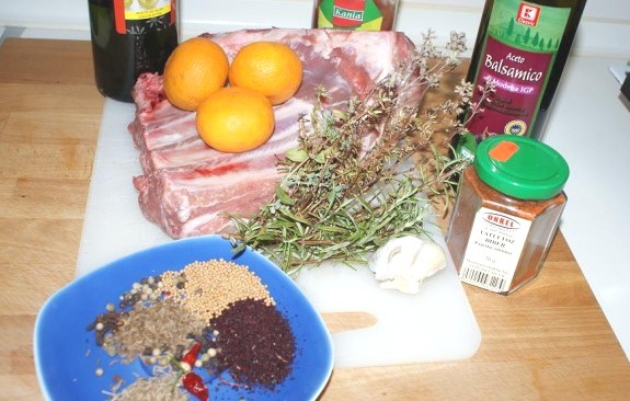 Рецепт Ребрышки барбекю, запеченные в духовке