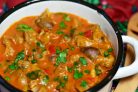 Рагу из куриных желудков