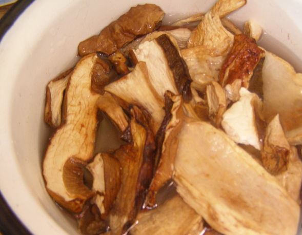 Рецепт Грибная лапша из сушеных грибов
