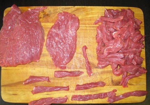 Рецепт Горячее из говядины
