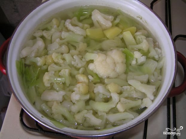 Рецепт Суп-пюре из капусты