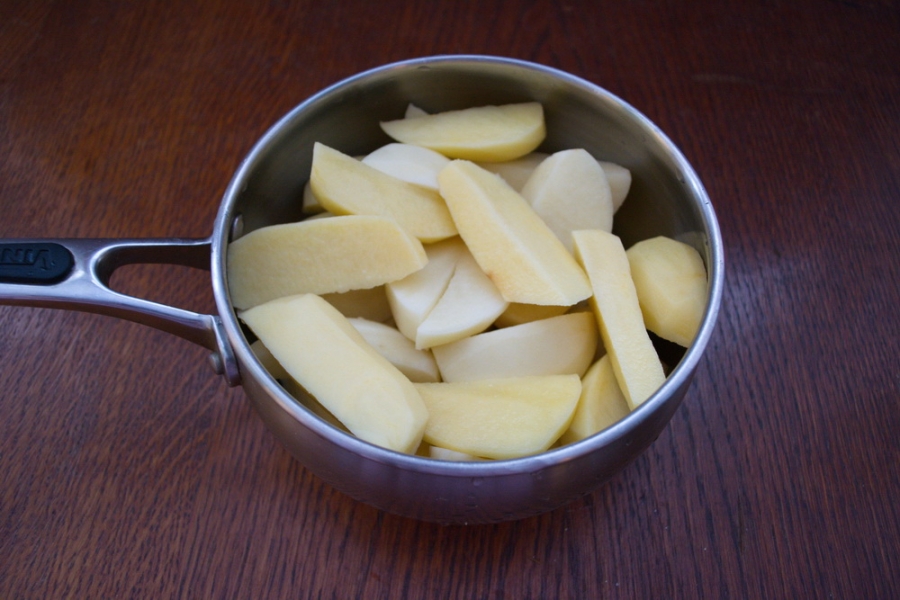 Рецепт Картошка под сыром в духовке
