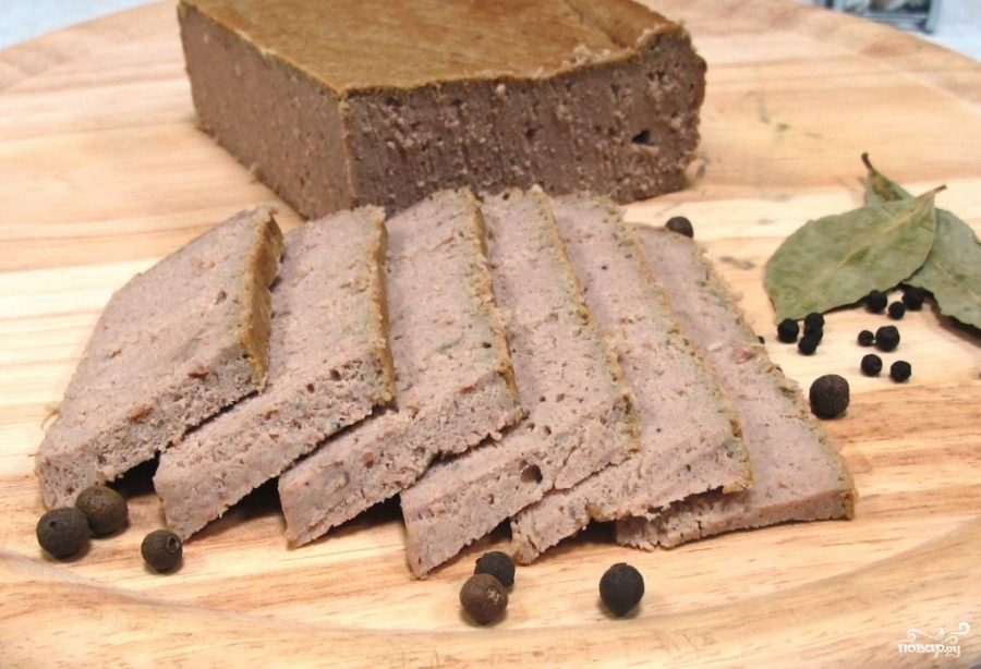 Рецепт Мясной паштет