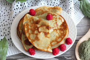 Мятные блины