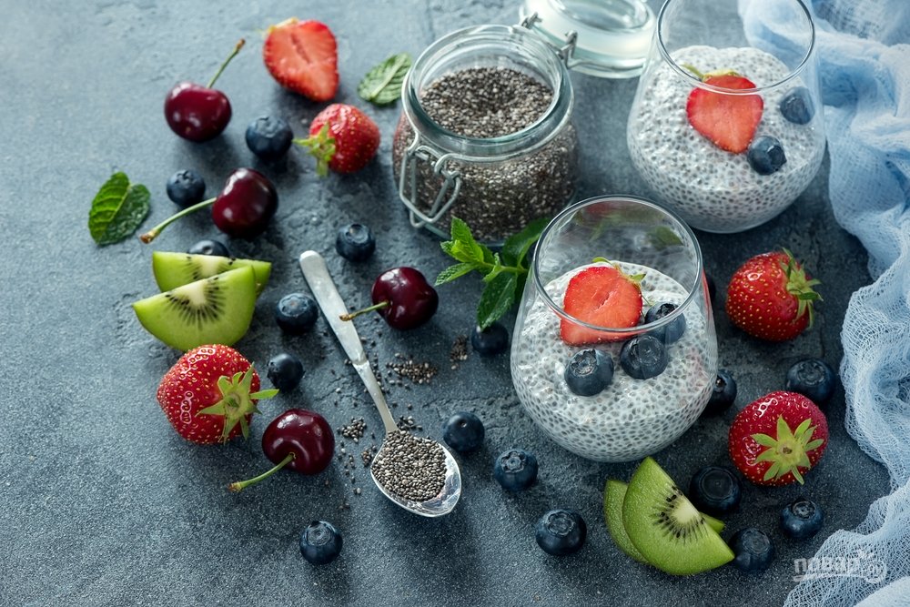 Как использовать семена чиа с йогуртом, пудингом и другими вкусными и полезными десертами из семян чиа