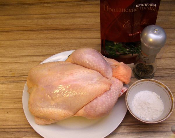 Рецепт Цыпленок в фольге в духовке