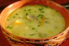 Грибной суп с цветной капустой