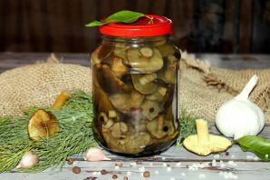 Маринованные зеленушки