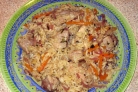 Свинина с рисом и овощами