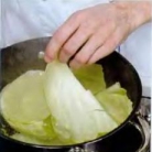 Рецепт Шницель капустный с луковой заправкой