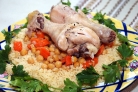 Кускус с курицей и овощами