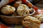 Пирожки с колбасой