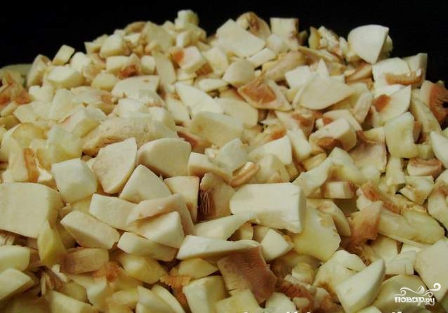 Рецепт Подливка из грибов со сметаной