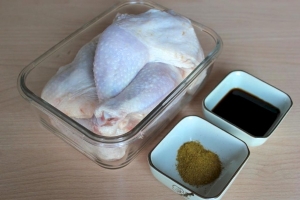 Рецепт Курица, запеченная в соевом соусе