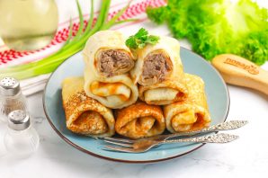 Блины с ливером