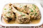 Индейка в скороварке с горчичным соусом