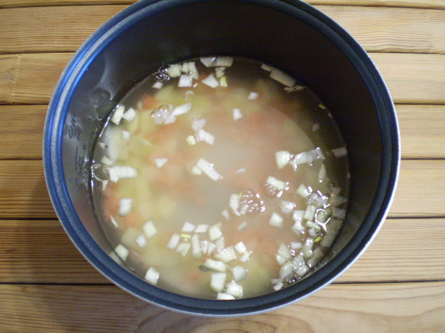 Легкий суп без мяса