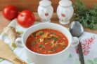 Китайский томатный суп