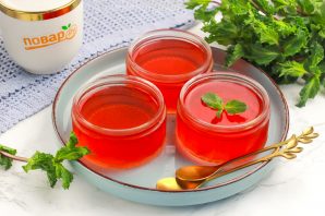 Клубничное желе из желатина