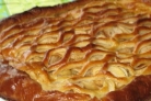 Дрожжевой пирог с яблоками