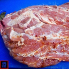 Рецепт Шейка свиная, запеченная с айвой и грибами