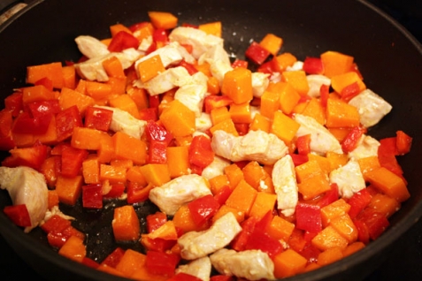 Рецепт Паста с овощами в сливочном соусе