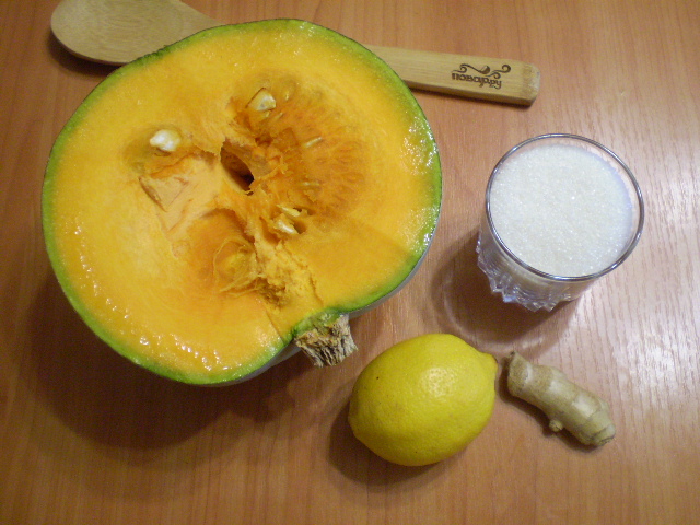 Рецепт Варенье из тыквы с имбирем и лимоном