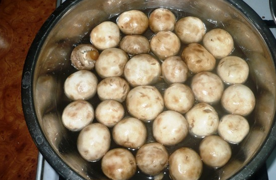 Рецепт Быстрые маринованные грибы