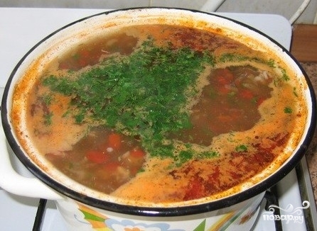 Суп харчо из баранины