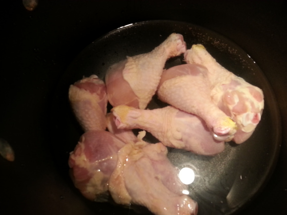 Рецепт Тушеная картошка с курицей