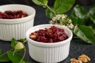 Салат из свеклы с изюмом и грецкими орехами