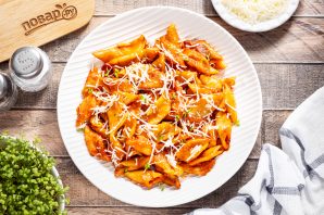 Макароны в аэрогриле