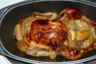 Курица в утятнице в духовке