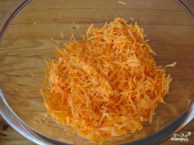 Рецепт Морковь с яйцом