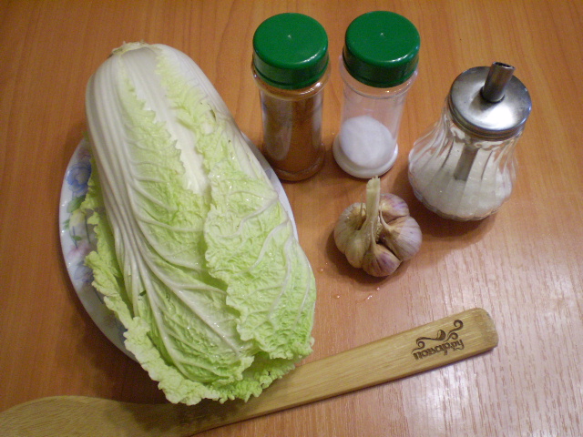 Рецепт Засолка пекинской капусты по-корейски