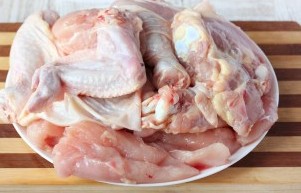 Рецепт Курица в сметане в духовке