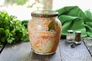 Капуста маринованная с аспирином на зиму
