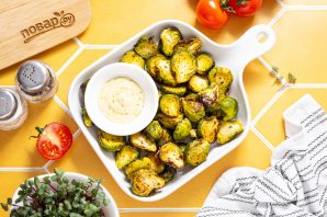 Брюссельская капуста в аэрогриле