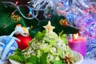 Фруктовый салат "Новогодняя ёлка"
