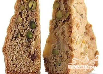 Рецепт Печенье с грушами, фисташками и имбирем